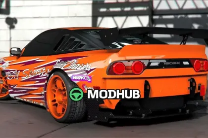 Nissan 180SX Sokudo - Dynamisches Sportfahrzeug