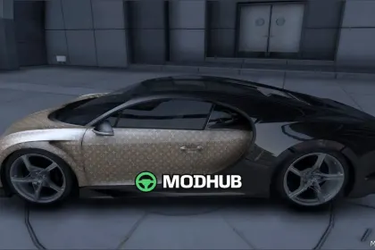 2023 Bugatti Super Sport Louis Vuitton - elegant und luxuriös