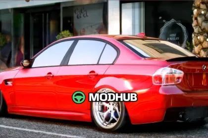 BMW E90 335: Stilvolles und dynamisches Fahrzeugmod