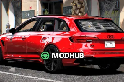 Audi RS4 Avant ABT - Dynamisches und Stilvolles Fahrzeugmod