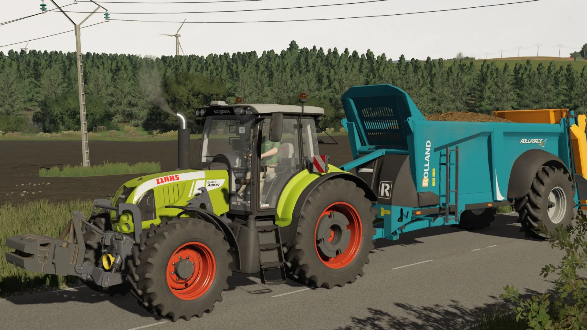 Claas Arion 600 Tier 3 для Farming Simulator 25