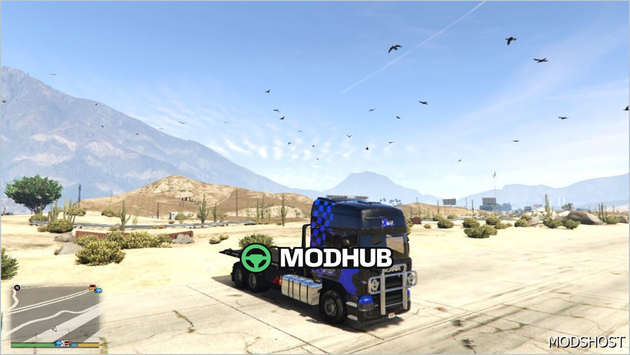 Szczegółowy Scania R730 Płaski - Imponujący mod pojazdu GTA 5