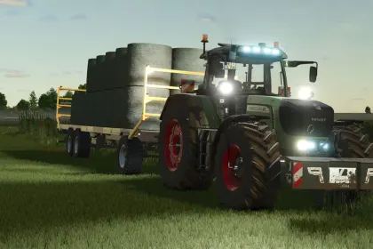 Mocny Traktor Fendt 900 TMS do Efektywnego Uprawiania
