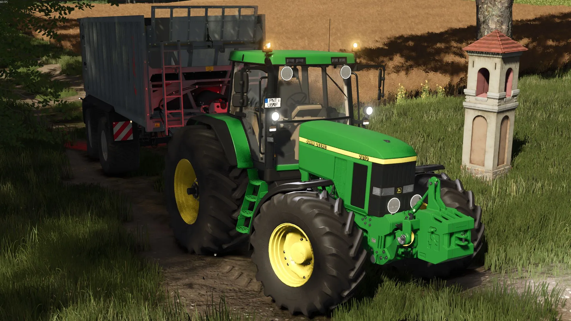 Мод John Deere 7810 Edit для Farming Simulator 25