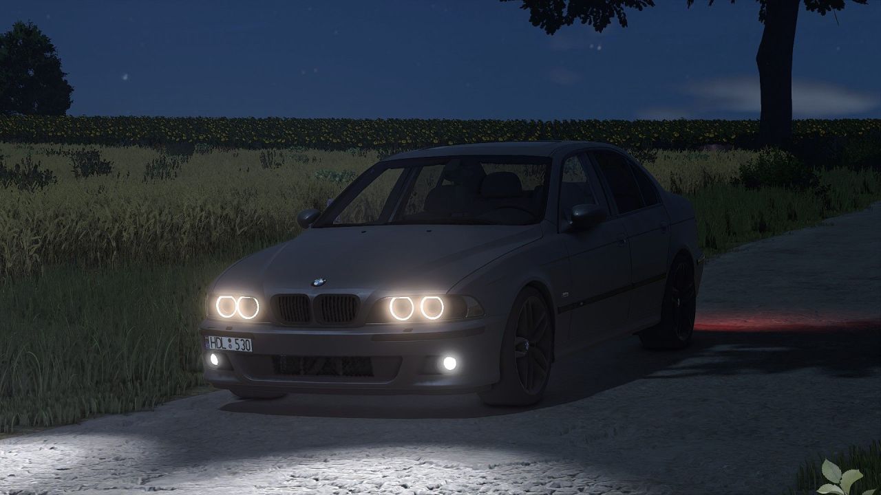 Новий Легендарний BMW E39 530D для Farming Simulator 25