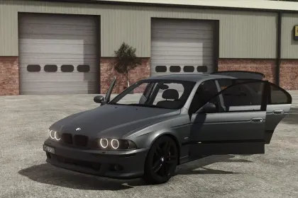 Новий Легендарний BMW E39 530D для Farming Simulator 25 — 3