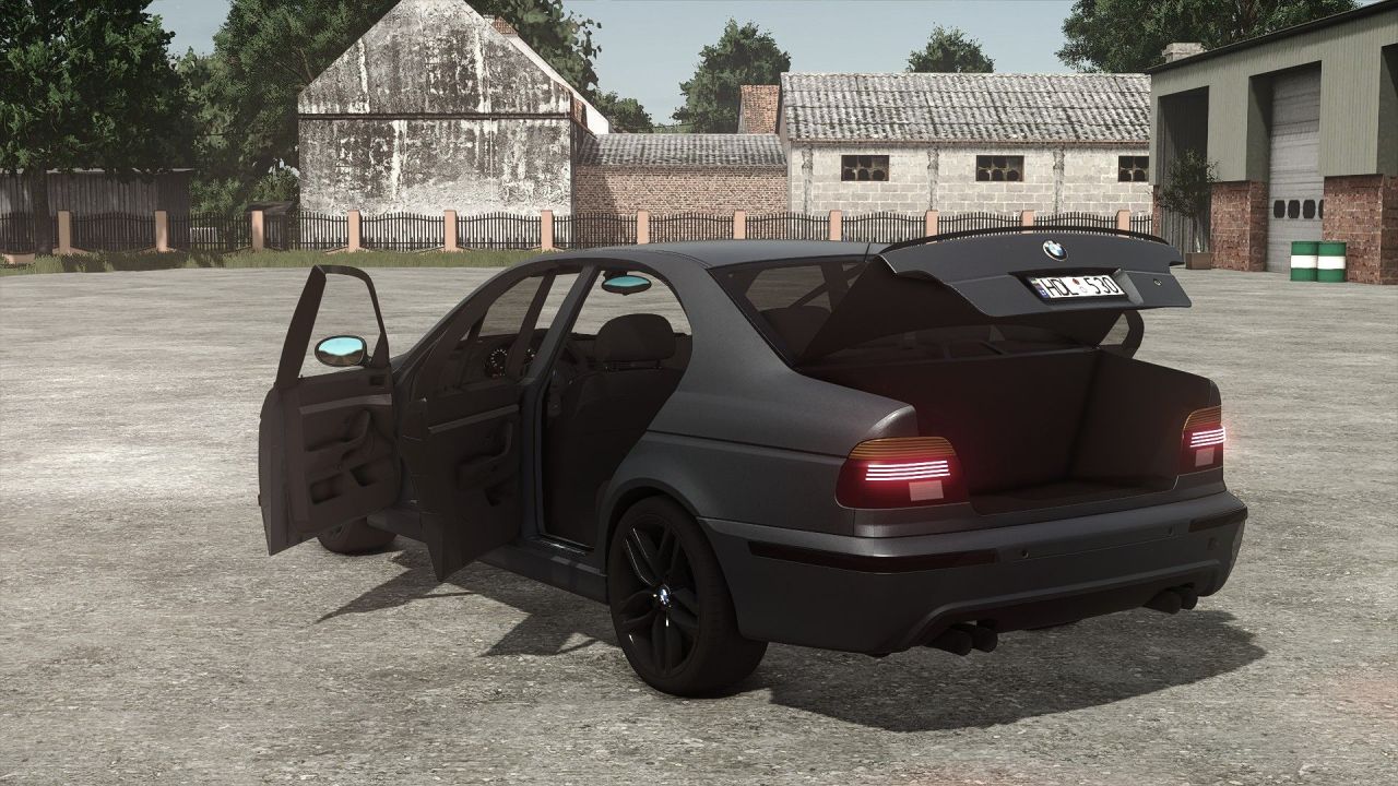 Новий Легендарний BMW E39 530D для Farming Simulator 25