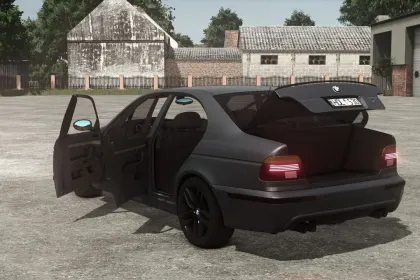 Новий Легендарний BMW E39 530D для Farming Simulator 25 — 4