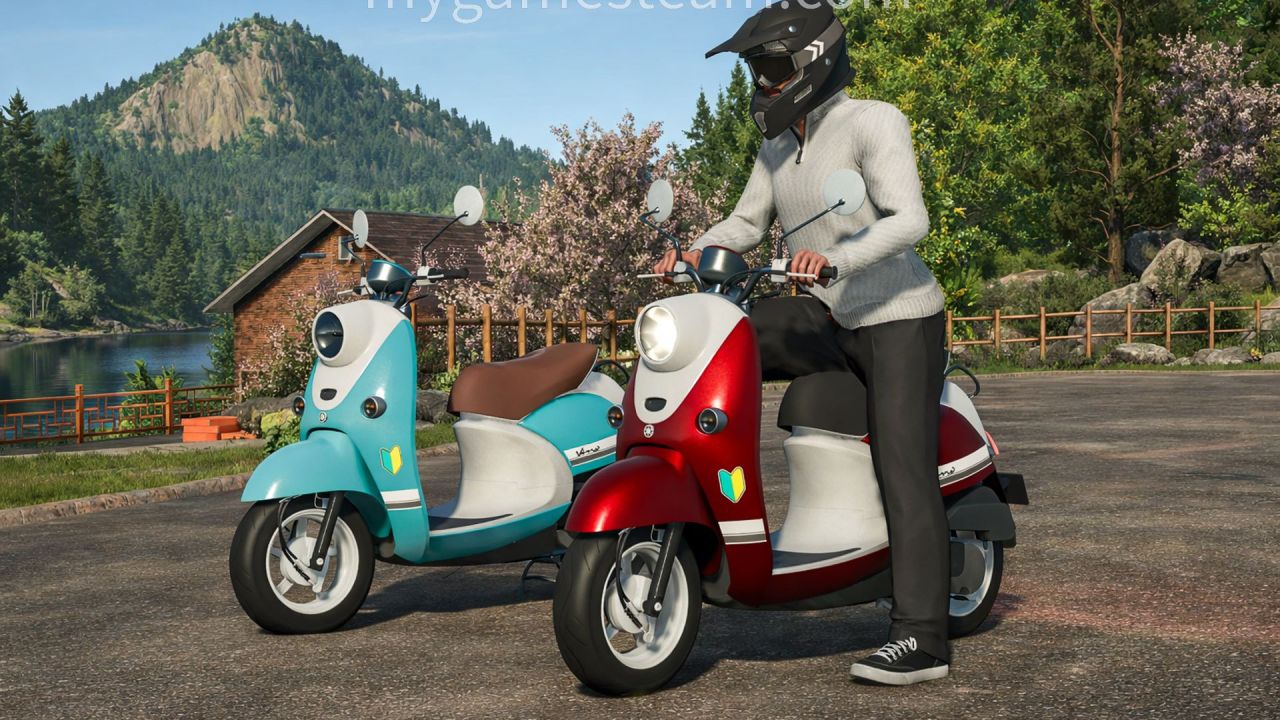 Ефективний Мотоцикл Yamaha Vino для Farming Simulator 25