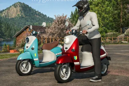 Ефективний Мотоцикл Yamaha Vino для Farming Simulator 25 — 3