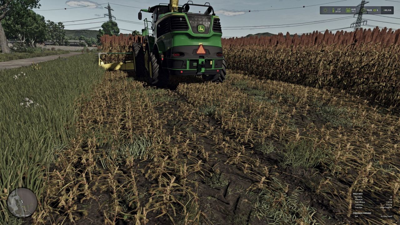Effektives Mod für Silosorghum für Farming Simulator 25