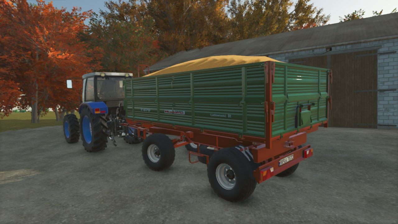 Ефективний Причеп Warfama T670 для Farming Simulator 25