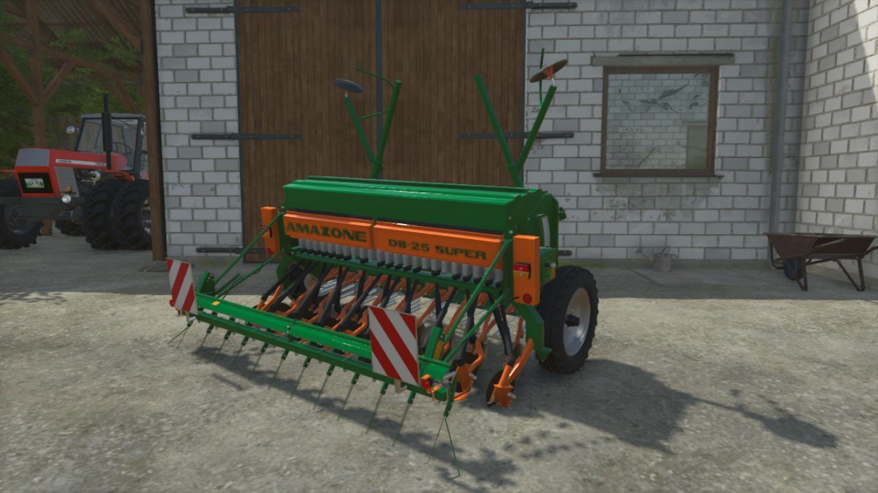 Ефективний Мод на Amazone D8-25 SUPER для Farming Simulator 25