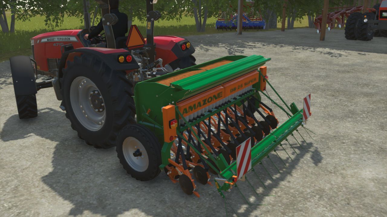 Ефективний Мод на Amazone D8-25 SUPER для Farming Simulator 25