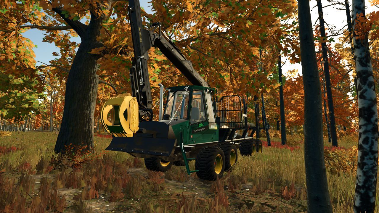 Efektywny Leśny Timberjack 870D do Farming Simulator 25
