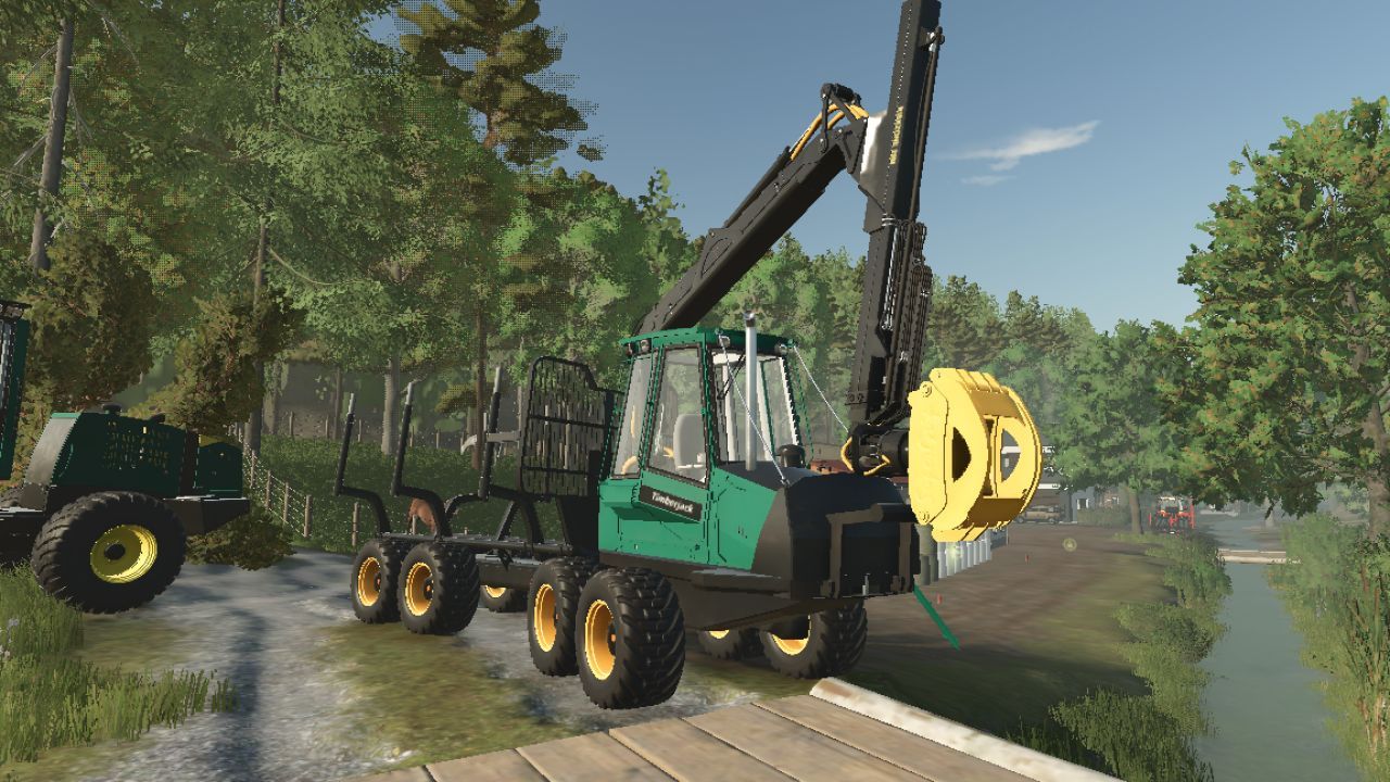 Efektywny Leśny Timberjack 870D do Farming Simulator 25