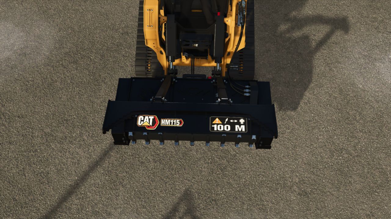 Ефективний Мод CAT HM115 для Farming Simulator 25