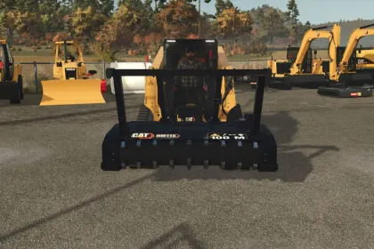 Efficient CAT HM115 Mod for Farming Simulator 25 — 3