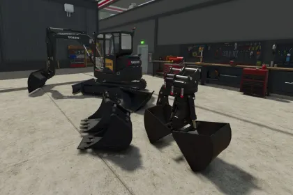Efektywny Koparka Volvo ECR58F dla Farming Simulator 25