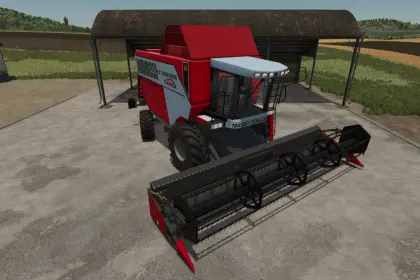 Новий Потужний Комбайн Massey Ferguson 7278 для Farming Simulator 25