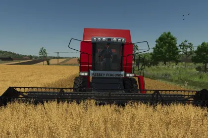 Новий Потужний Комбайн Massey Ferguson 7278 для Farming Simulator 25 — 2