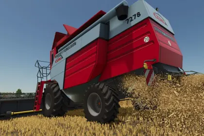 Новий Потужний Комбайн Massey Ferguson 7278 для Farming Simulator 25 — 3