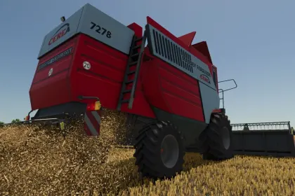 Новий Потужний Комбайн Massey Ferguson 7278 для Farming Simulator 25 — 4