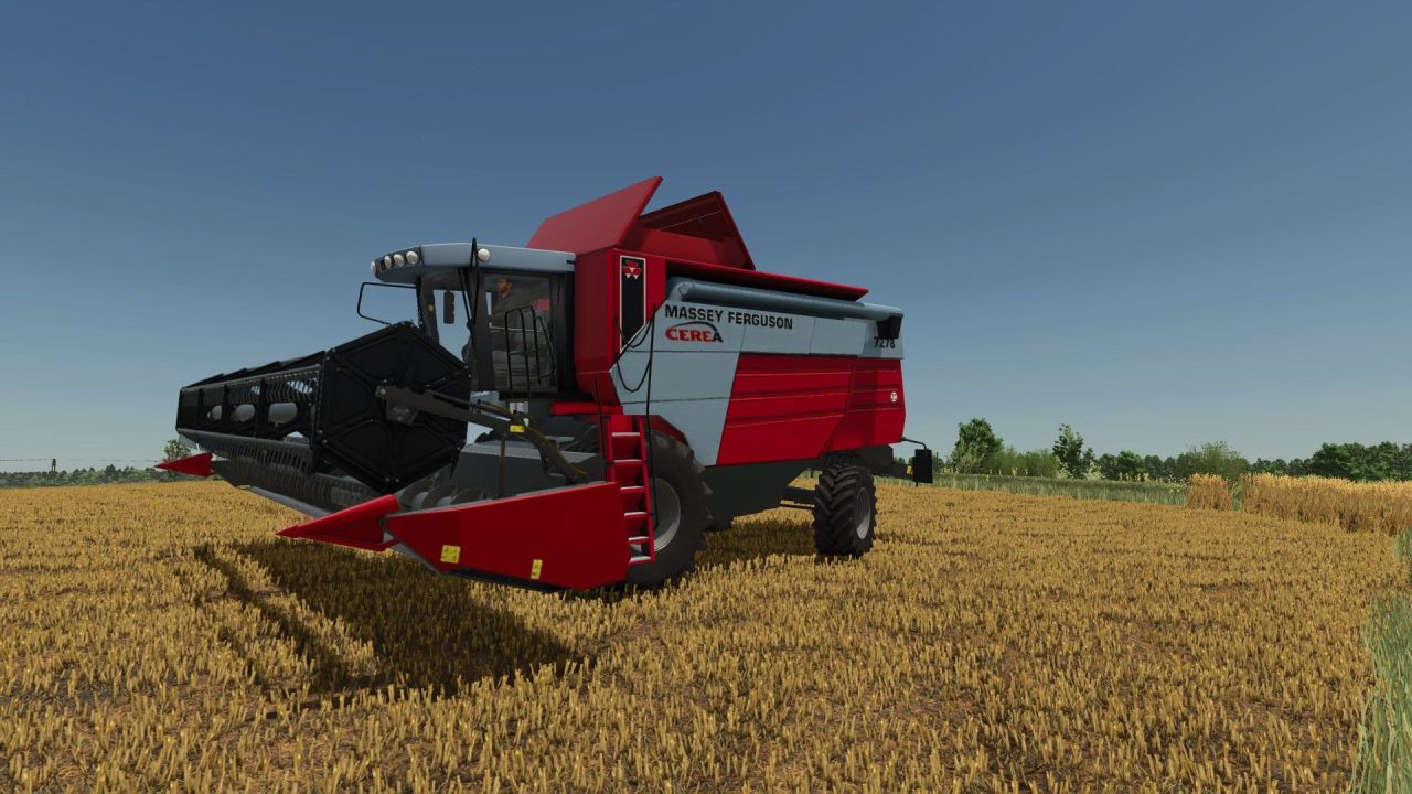 Новий Потужний Комбайн Massey Ferguson 7278 для Farming Simulator 25
