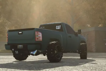 Новий Потужний Chevrolet Silverado 2500 Short Bed для Farming Simulator 25 — 4