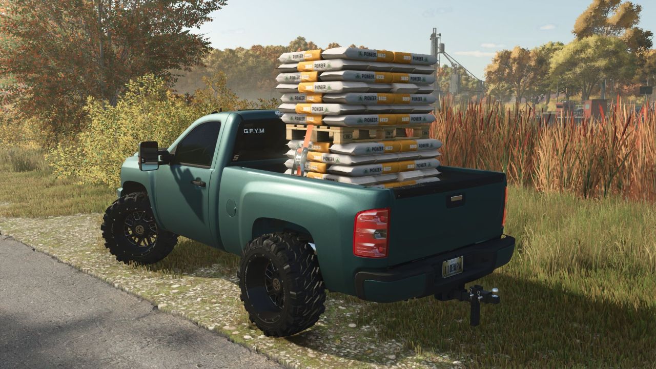 Nowy Potężny Chevrolet Silverado 2500 Short Bed do Farming Simulator 25