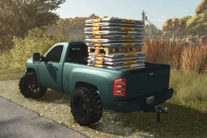Новий Потужний Chevrolet Silverado 2500 Short Bed для Farming Simulator 25 — 6