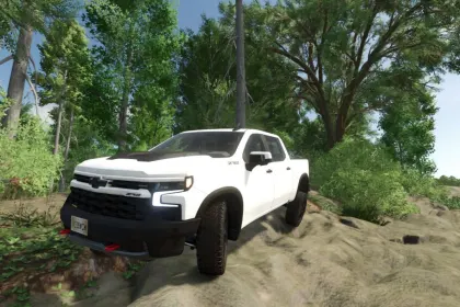 Новий Потужний Chevrolet Silverado 2500 Short Bed для Farming Simulator 25 — 7