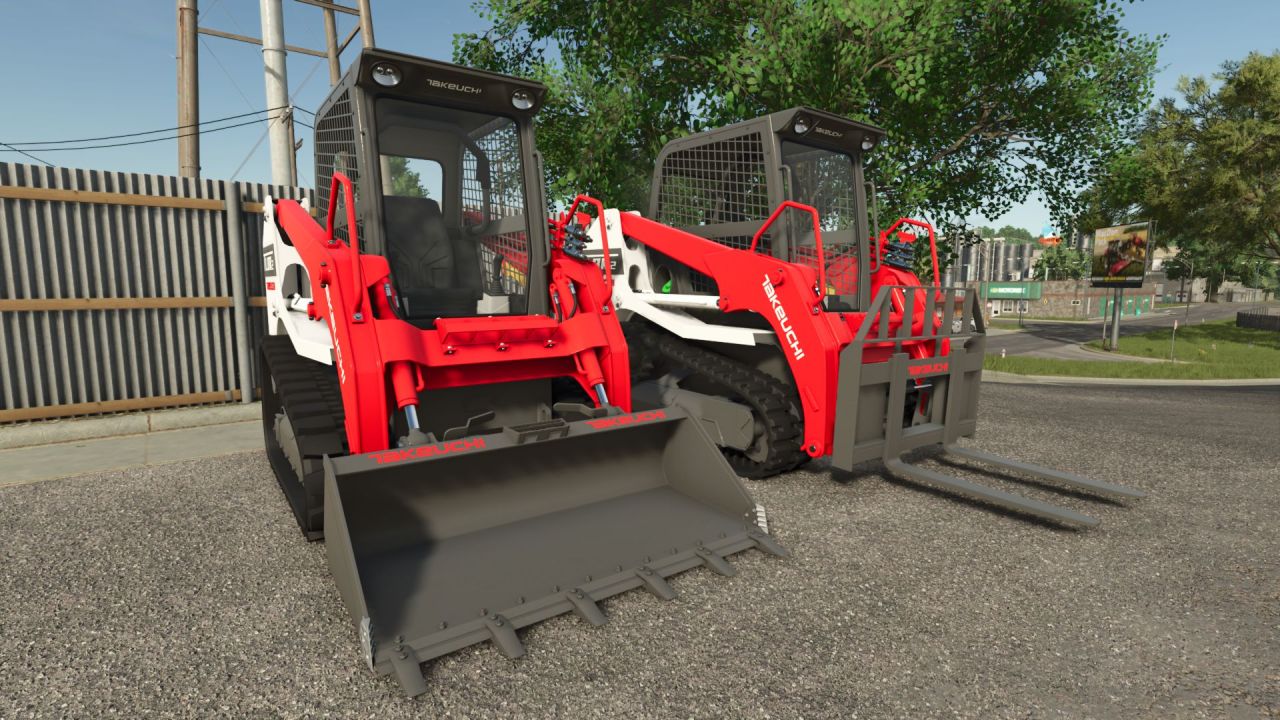 Ефективний Навантажувач Takeuchi TL8R2 для Farming Simulator 25
