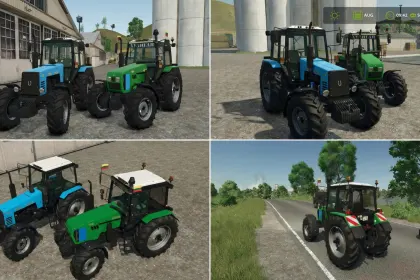 Мод на трактор MTZ 1221 v1.0.0.1 для Farming Simulator 25