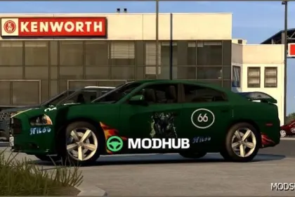 Mod Samochodów Rali US Traffic Rally Cars do American Truck Simulator - Ekscytujący i Stylowy