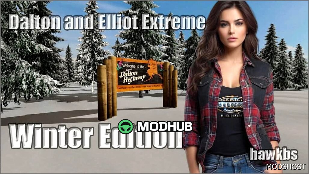 Extreme Winter Map Dalton and Elliot HWY 1:1 1.58