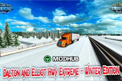 Екстремальна зимова карта Dalton та Elliot HWY 1:1 1.58 — 6