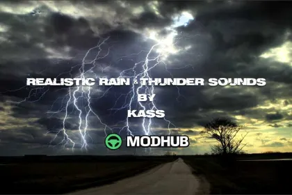 Realistyczne dźwięki deszczu i grzmotu V9.3 - niesamowity mod