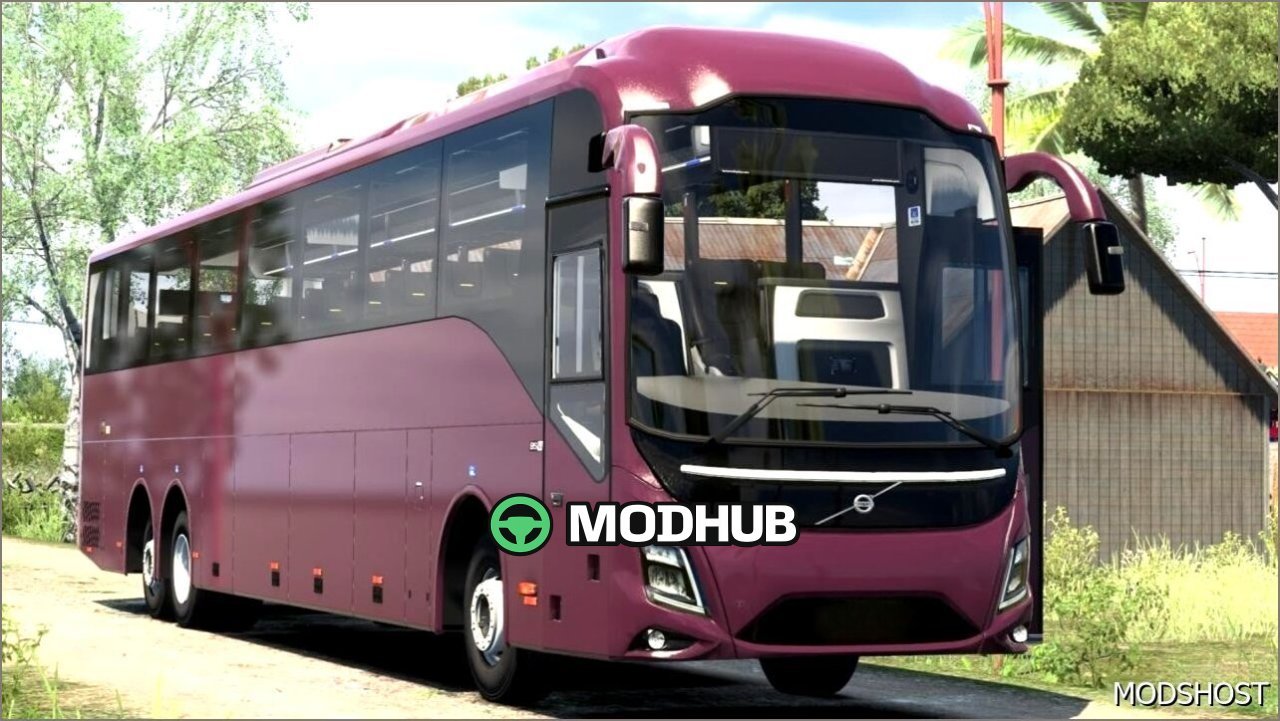 Мод автобуса Volvo 9600 1.58 - детальний та реалістичний