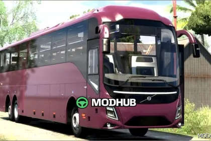 Volvo 9600 Bus Mod 1.58 - Detailed and Realistic