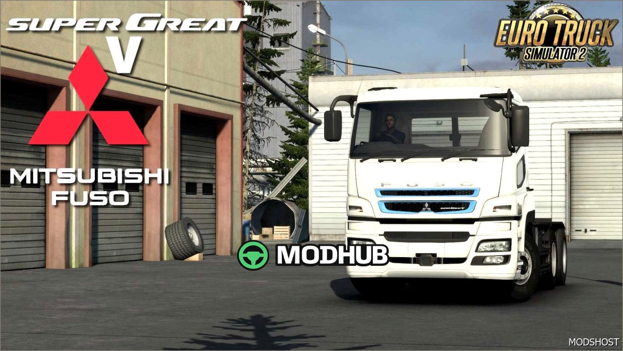 Вантажівка Fuso Super Great V 1.58 - потужна та стильна