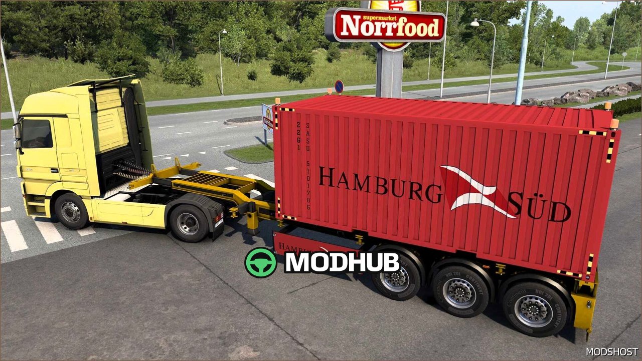 Контейнерний причіп G1 Pack 1.58 - стильний та функціональний