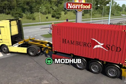 Контейнерний причіп G1 Pack 1.58 - стильний та функціональний