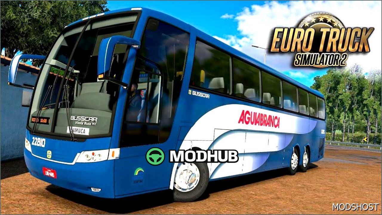 Busscar Vissta Buss HI O400rsd 1.5X - Вражаючий автобус для ETS2