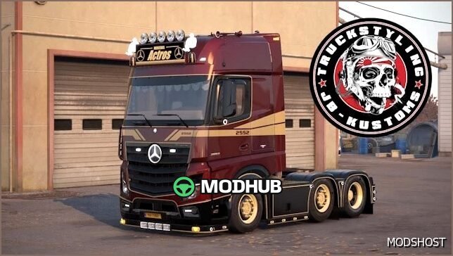 Скіни Actros MP4 Золота Версія для Venus Mod V1.1