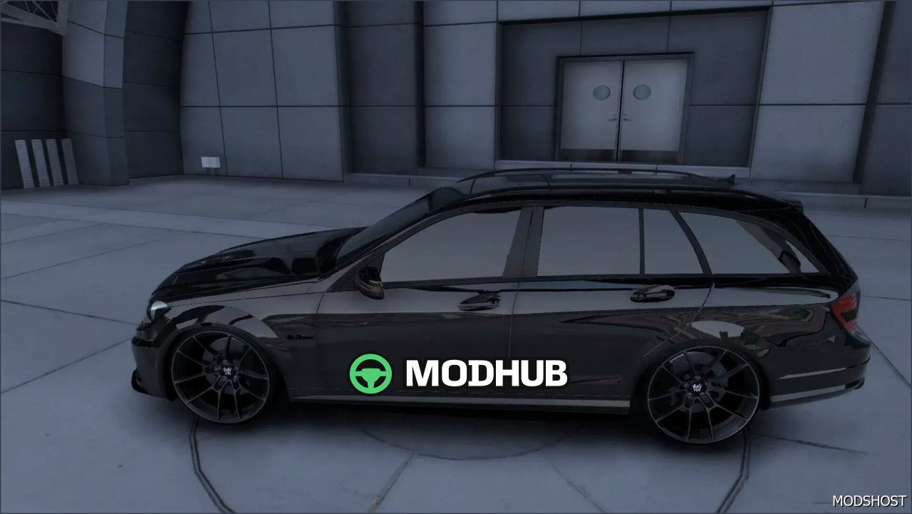 Mercedes-Benz C63 Wagon Чорна Версія - Стильний та Потужний