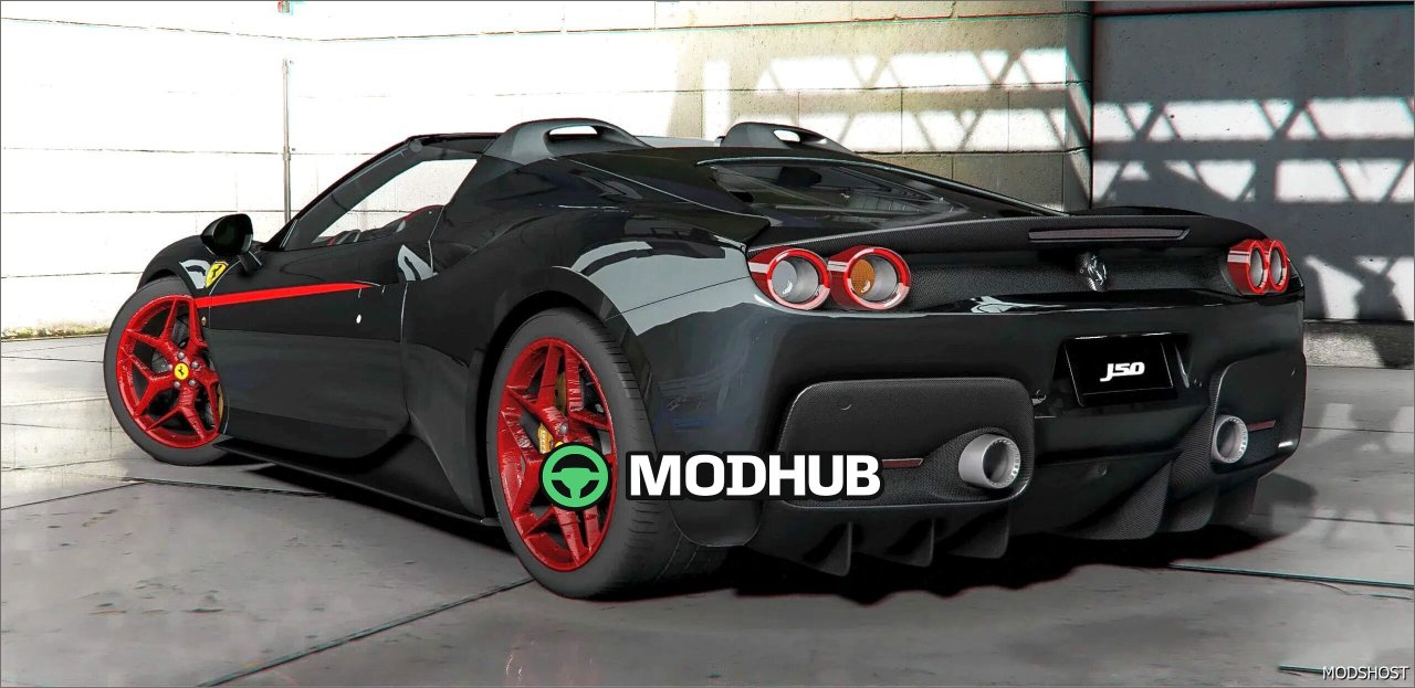 Феррарі J50: Вражаючий спортивний автомобіль для GTA V