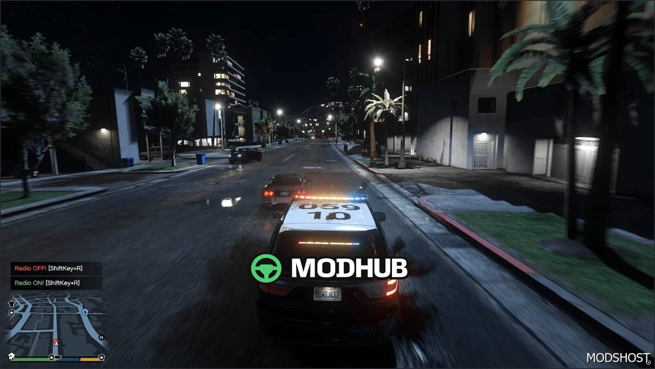 RadioBackground 1.2 – Реалістичний плагін для поліції