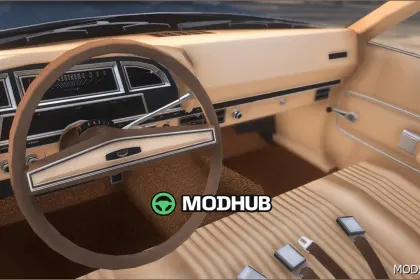 Mercury Montego 4 Дверний Седан 1970 - Стильний та Реалістичний — 2