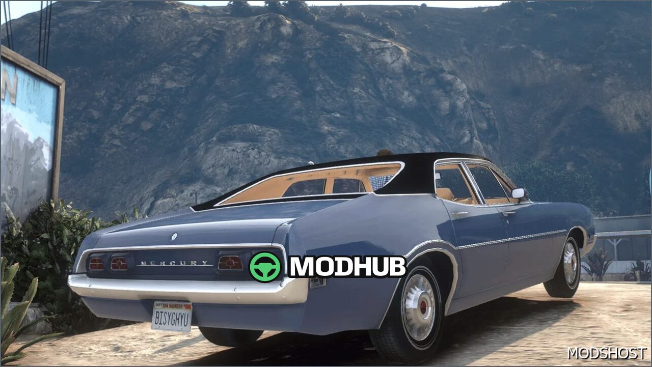 Mercury Montego 4 Дверний Седан 1970 - Стильний та Реалістичний